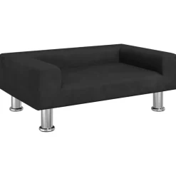 Meubelen Voor Baby'S & Peuters*vidaXL Kinderbank 70x45x26,5 cm fluweel Zwart