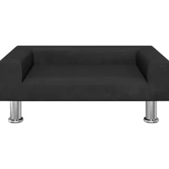 Meubelen Voor Baby'S & Peuters*vidaXL Kinderbank 70x45x26,5 cm fluweel Zwart