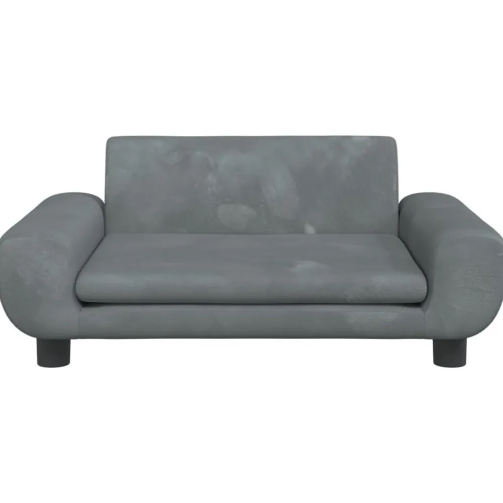 Kinderbank 70x45x33 cm fluweel>vidaXL Clearance