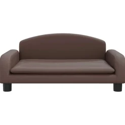 Meubelen Voor Baby'S & Peuters*vidaXL Kinderbank 70x45x30 cm kunstleer Bruin