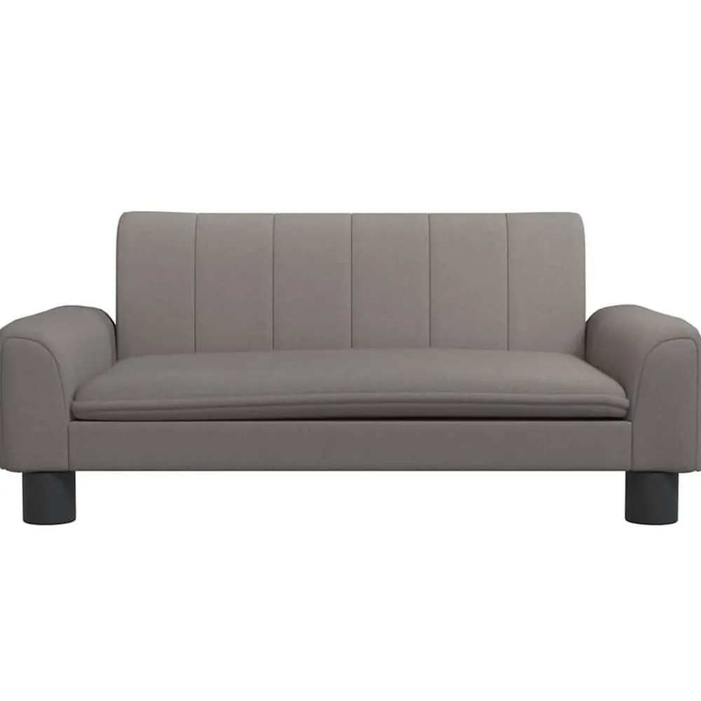 Meubelen Voor Baby'S & Peuters*vidaXL Kinderbank 70x45x30 cm stof Taupe