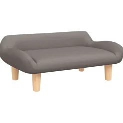 Meubelen Voor Baby'S & Peuters*vidaXL Kinderbank 70x40x24 cm stof Taupe