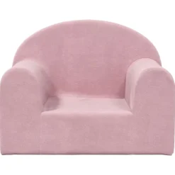 Meubelen Voor Baby'S & Peuters*vidaXL Kinderbank zacht pluche Roze