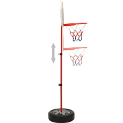 Speelgoed*vidaXL Kinderbasketbalset verstelbaar 120 cm