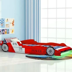 Kinderbed raceauto met LED-verlichting 90x200 cm>vidaXL Clearance