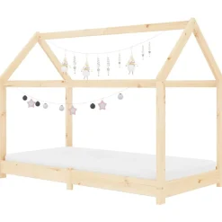 Kinderbedframe massief grenenhout 70x140 cm><noscript><img width=