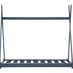 Meubelen Voor Baby'S & Peuters*vidaXL Kinderbedframe massief grenenhout 70x140 cm Grijs