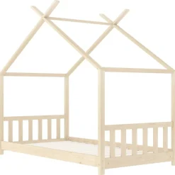 Kinderbedframe massief grenenhout 70x140 cm><noscript><img width=