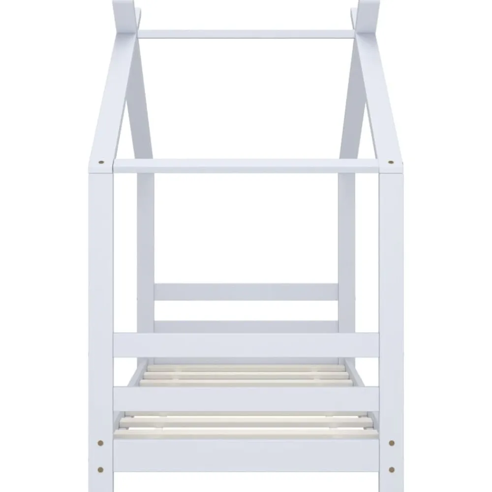 Kinderbedframe massief grenenhout 70x140 cm>vidaXL Best