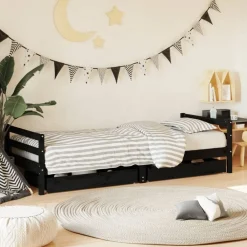 Kinderbedframe met lades 80x200 cm massief grenenhout>vidaXL