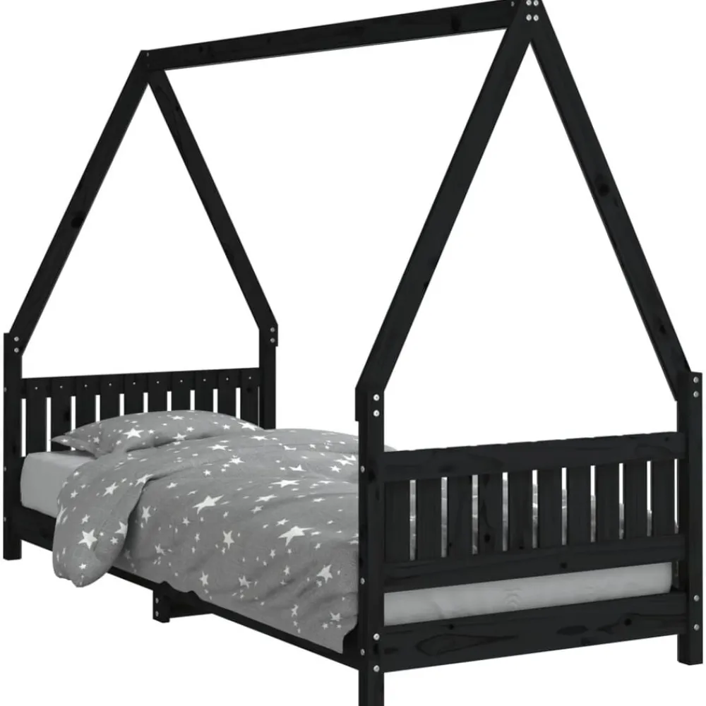 Kinderbedframe 80x200 cm massief grenenhout>vidaXL Best