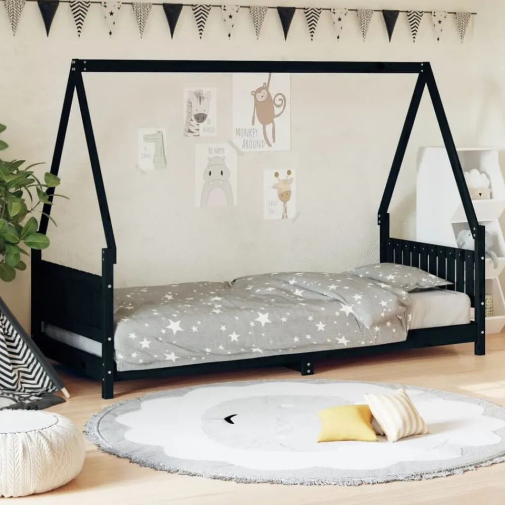 Kinderbedframe 80x200 cm massief grenenhout>vidaXL Best