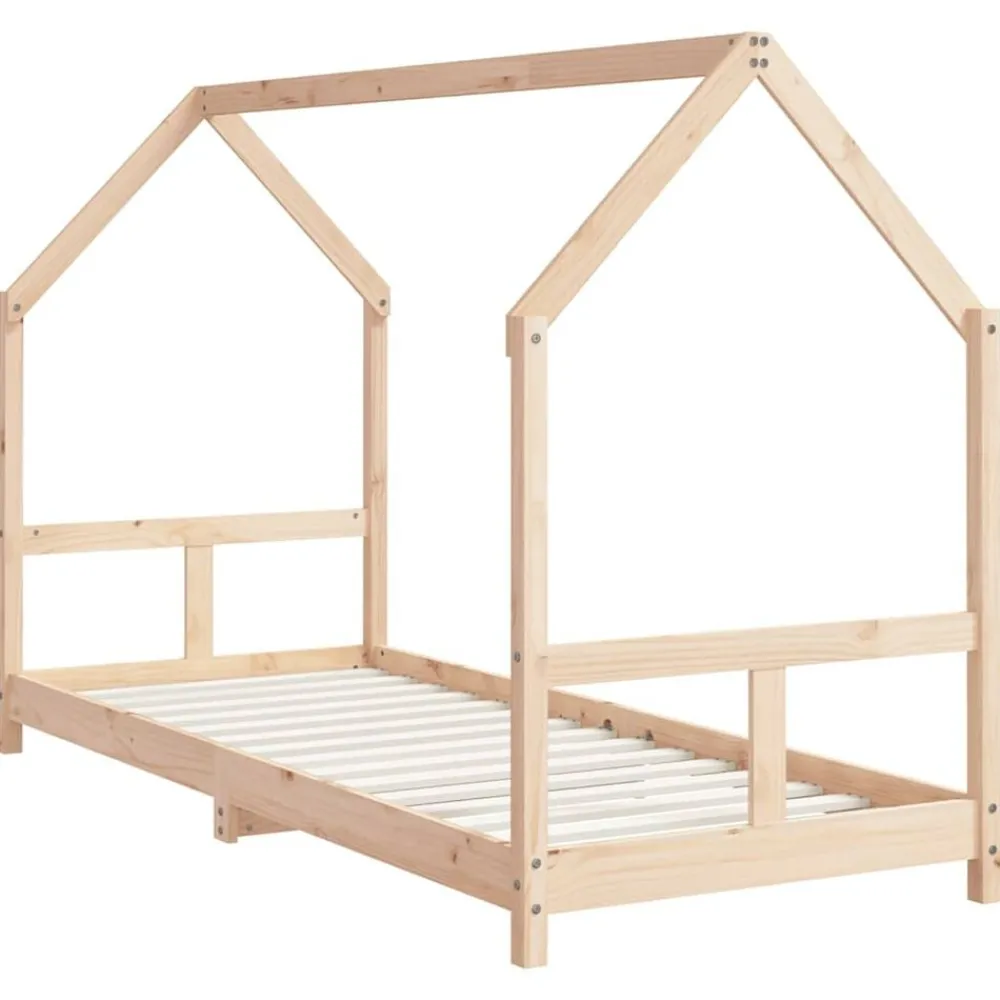 Kinderbedframe 80x200 cm massief grenenhout>vidaXL New