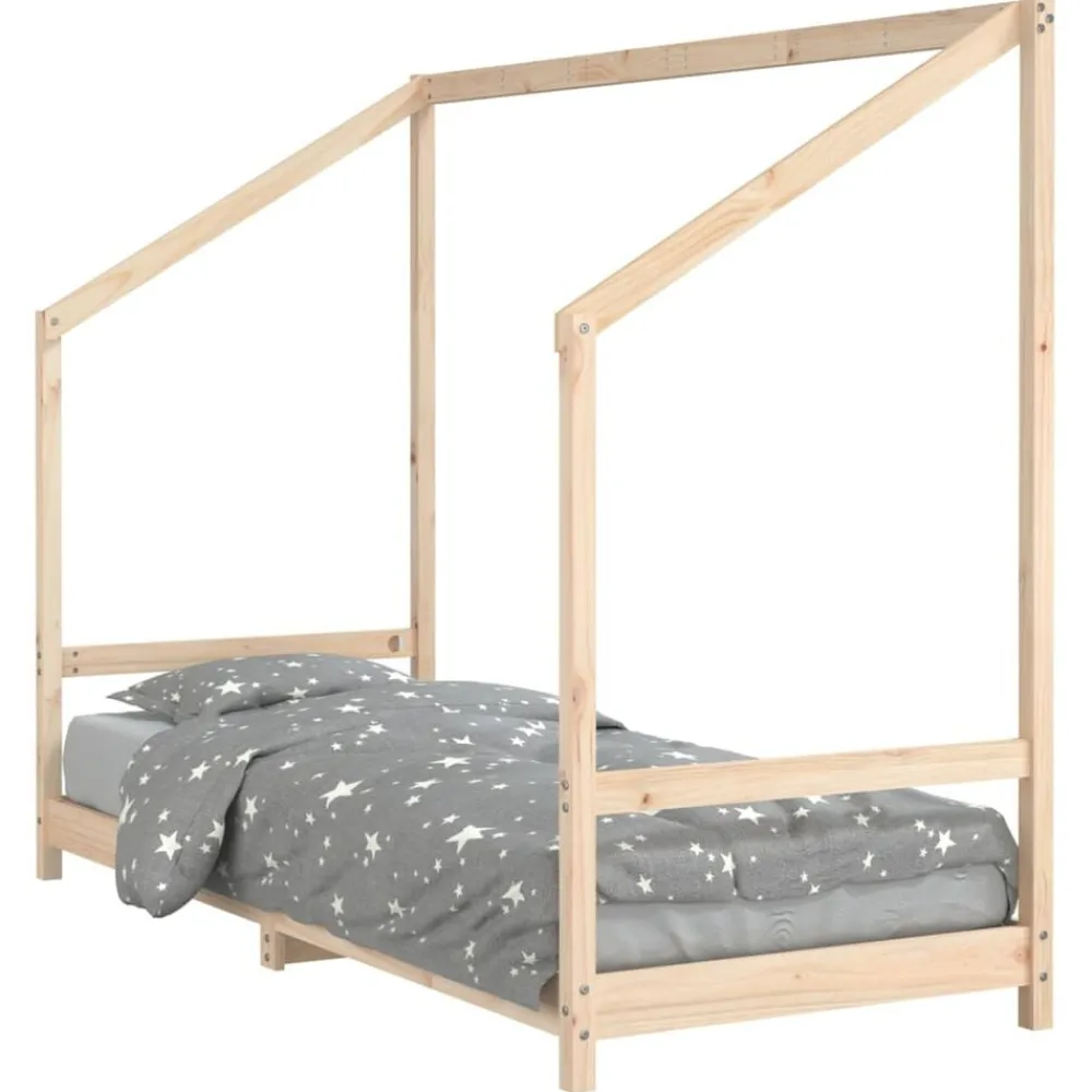 Kinderbedframe 80x200 cm massief grenenhout>vidaXL Best