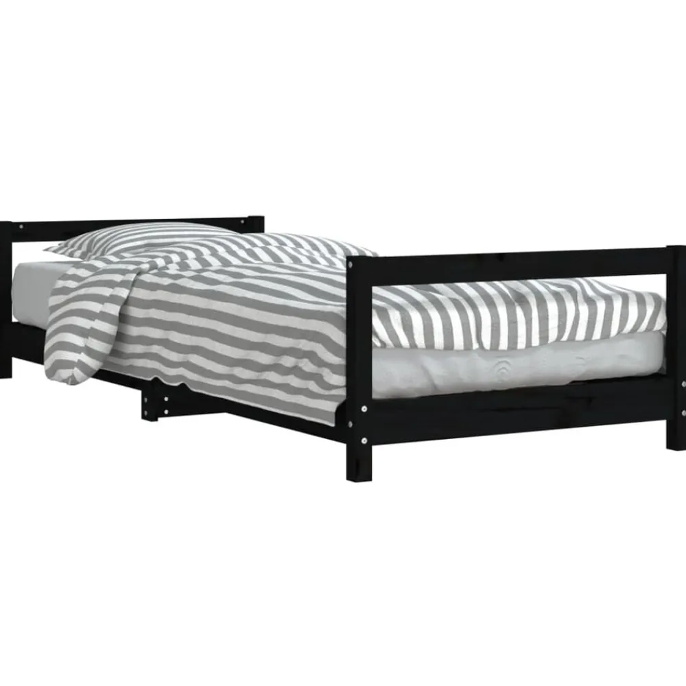 Kinderbedframe 90x200 cm massief grenenhout>vidaXL Best