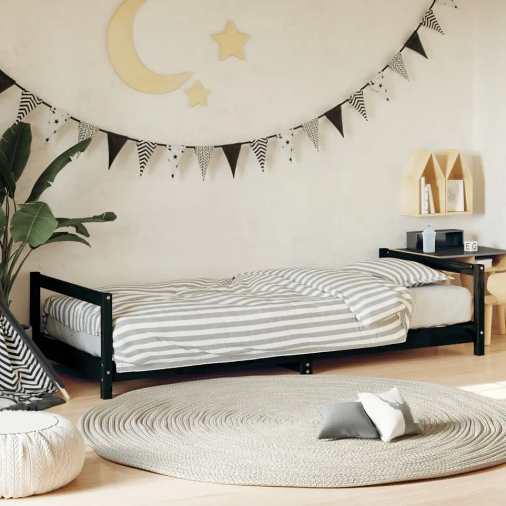 Kinderbedframe 90x200 cm massief grenenhout>vidaXL Best