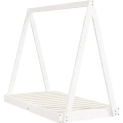 Meubelen Voor Baby'S & Peuters*vidaXL Kinderbedframe 70x140 cm massief grenenhout Wit