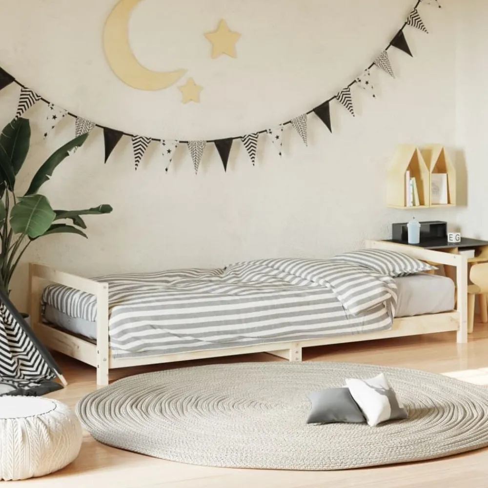 Kinderbedframe 80x200 cm massief grenenhout>vidaXL Hot