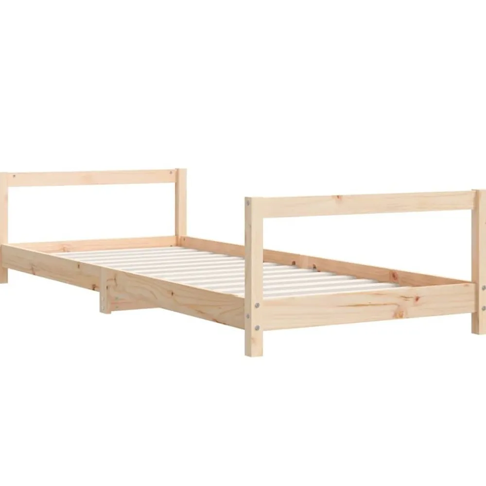 Kinderbedframe 80x200 cm massief grenenhout>vidaXL Hot