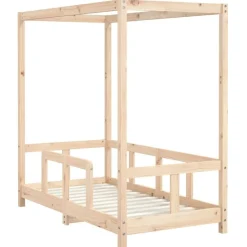 Kinderbedframe 70x140 cm massief grenenhout><noscript><img width=