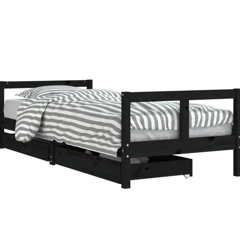Kinderbedframe 80x200 cm massief grenenhout>vidaXL Sale