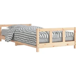 Meubelen Voor Baby'S & Peuters*vidaXL Kinderbedframe 90x200 cm massief grenenhout Naturel