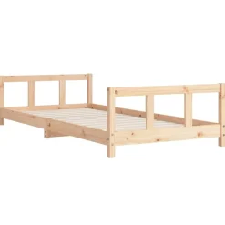 Meubelen Voor Baby'S & Peuters*vidaXL Kinderbedframe 90x200 cm massief grenenhout Naturel