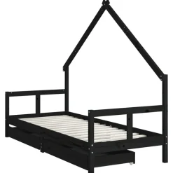 Kinderbedframe 80x200 cm massief grenenhout><noscript><img width=