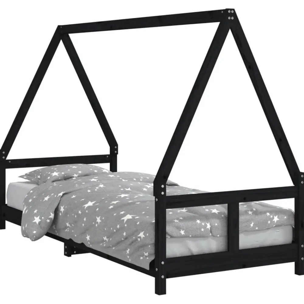 Kinderbedframe 80x200 cm massief grenenhout>vidaXL Sale