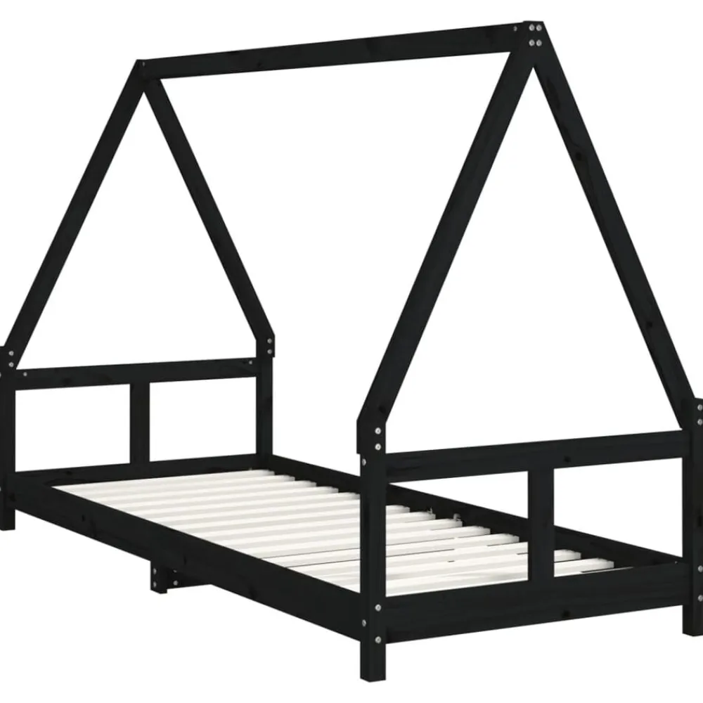 Kinderbedframe 80x200 cm massief grenenhout>vidaXL Sale