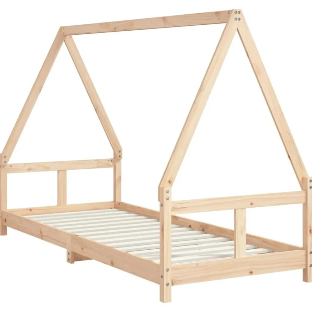Kinderbedframe 80x200 cm massief grenenhout>vidaXL
