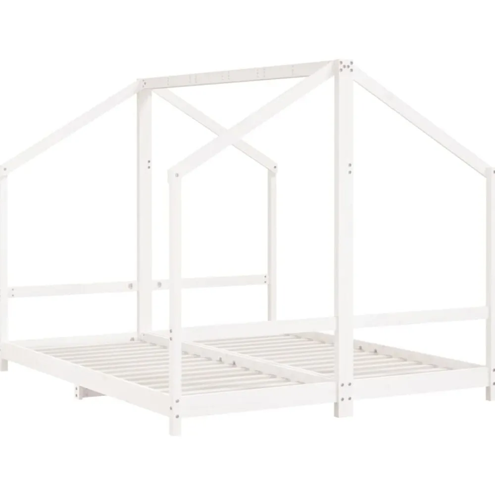 Kinderbedframe 2x(80x200) cm massief grenenhout>vidaXL