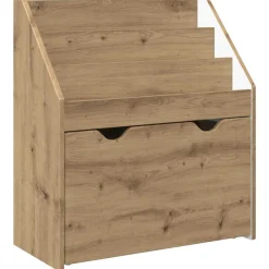 Kinderen Boekenkast met lade Artisan Eiken 60 x 29,5 x 69 cm>vidaXL Clearance