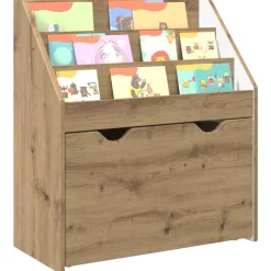 Kinderen Boekenkast met lade Artisan Eiken 60 x 29,5 x 69 cm><noscript><img width=