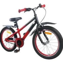 Kinderfiets 18 Inch voor 5-7 jaar Blauw Zwart>vidaXL Online