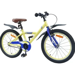 Buitensport*vidaXL Kinderfiets 18 Inch voor 5-7 jaar Geel
