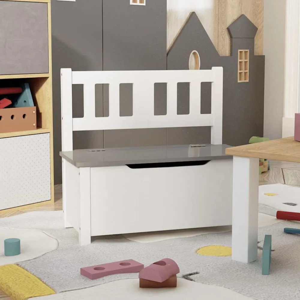 Kinderopbergbankje 60x30x55 cm MDF>vidaXL Online