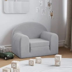 Kinderslaapbank zacht pluche>vidaXL Best