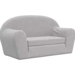 Kinderslaapbank 2-zits zacht pluche>vidaXL Outlet