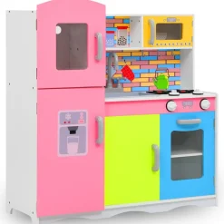 Kinderspeelkeuken 80x30x85 cm MDF meerkleurig>vidaXL Online