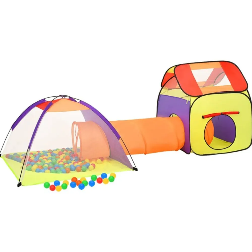 Kinderspeeltent met 250 ballen 338x123x111 cm meerkleurig>vidaXL Hot