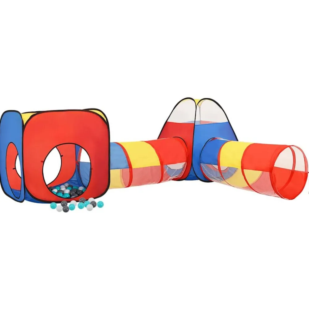 Buitenspeelgoed*vidaXL Kinderspeeltent met 250 ballen 190x264x90 cm meerkleurig Meerkleurig 1