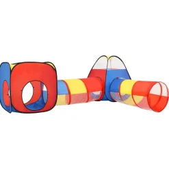 Buitenspeelgoed*vidaXL Kinderspeeltent 190x264x90 cm meerkleurig Rood