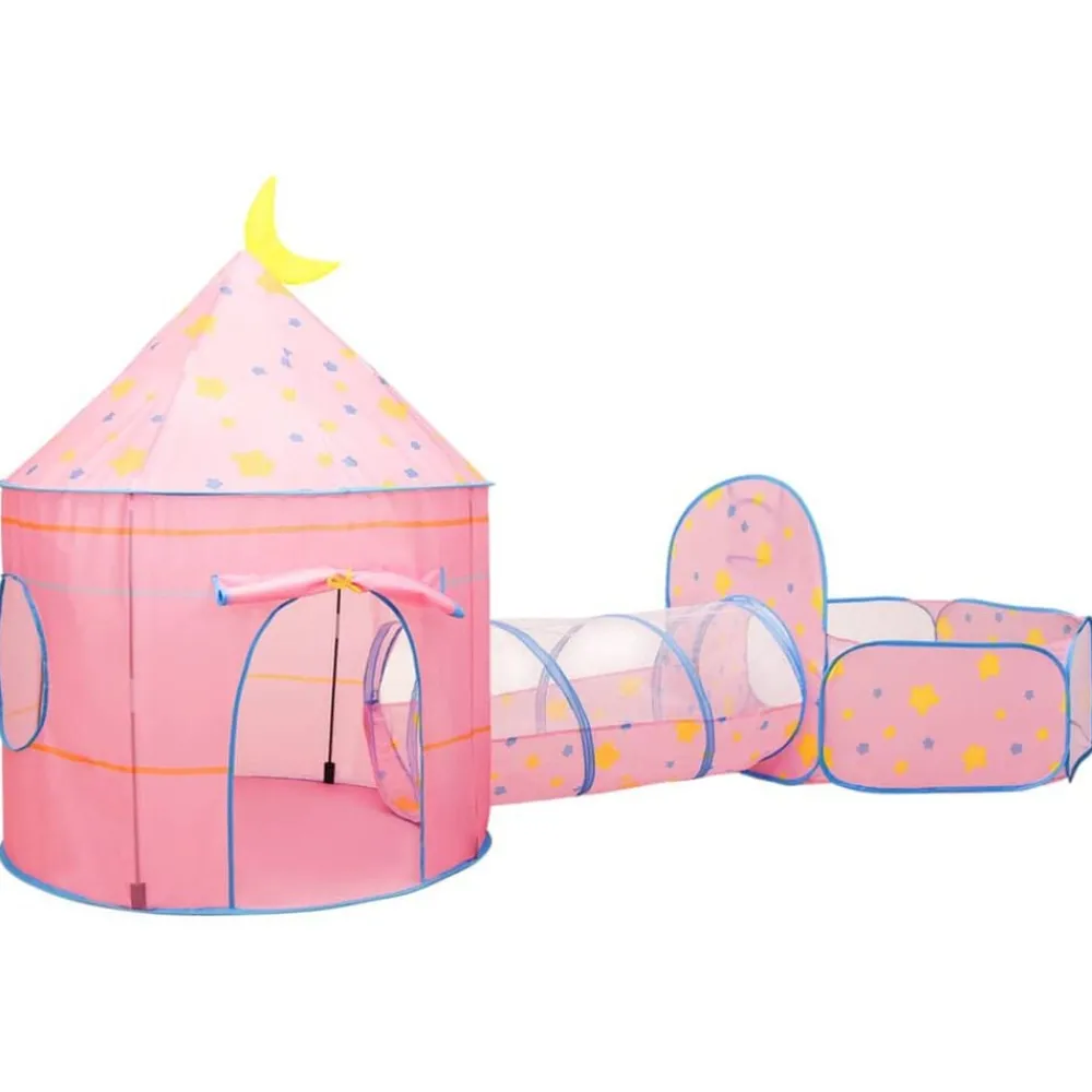 Kinderspeeltent 301x120x128 cm roze>vidaXL Outlet