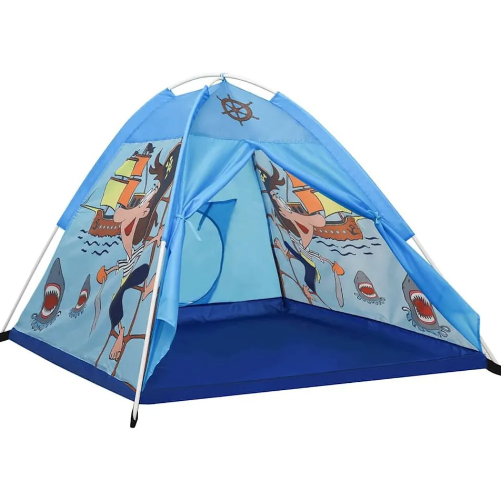 Buitenspeelgoed*vidaXL Kinderspeeltent 120x120x90 cm blauw