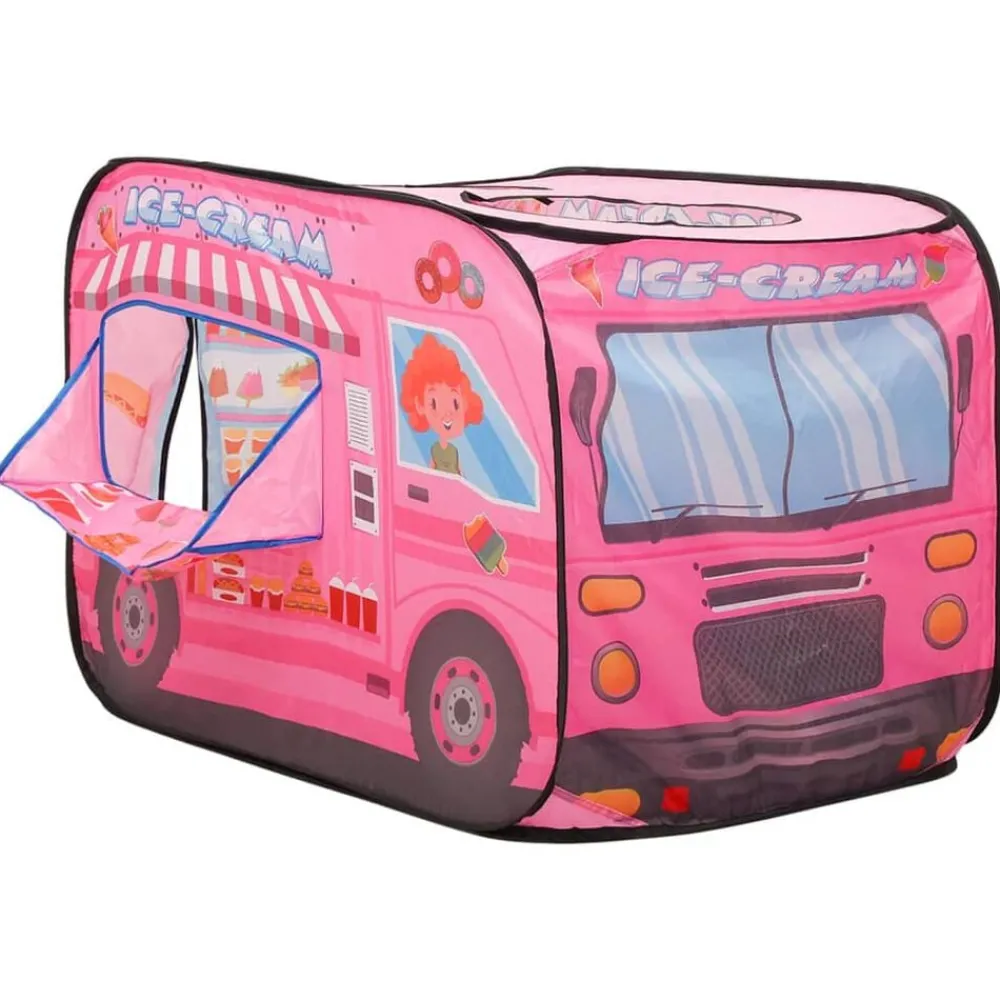 Kinderspeeltent 70x112x70 cm roze>vidaXL Outlet
