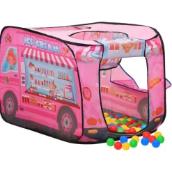Kinderspeeltent 70x112x70 cm roze><noscript><img width=