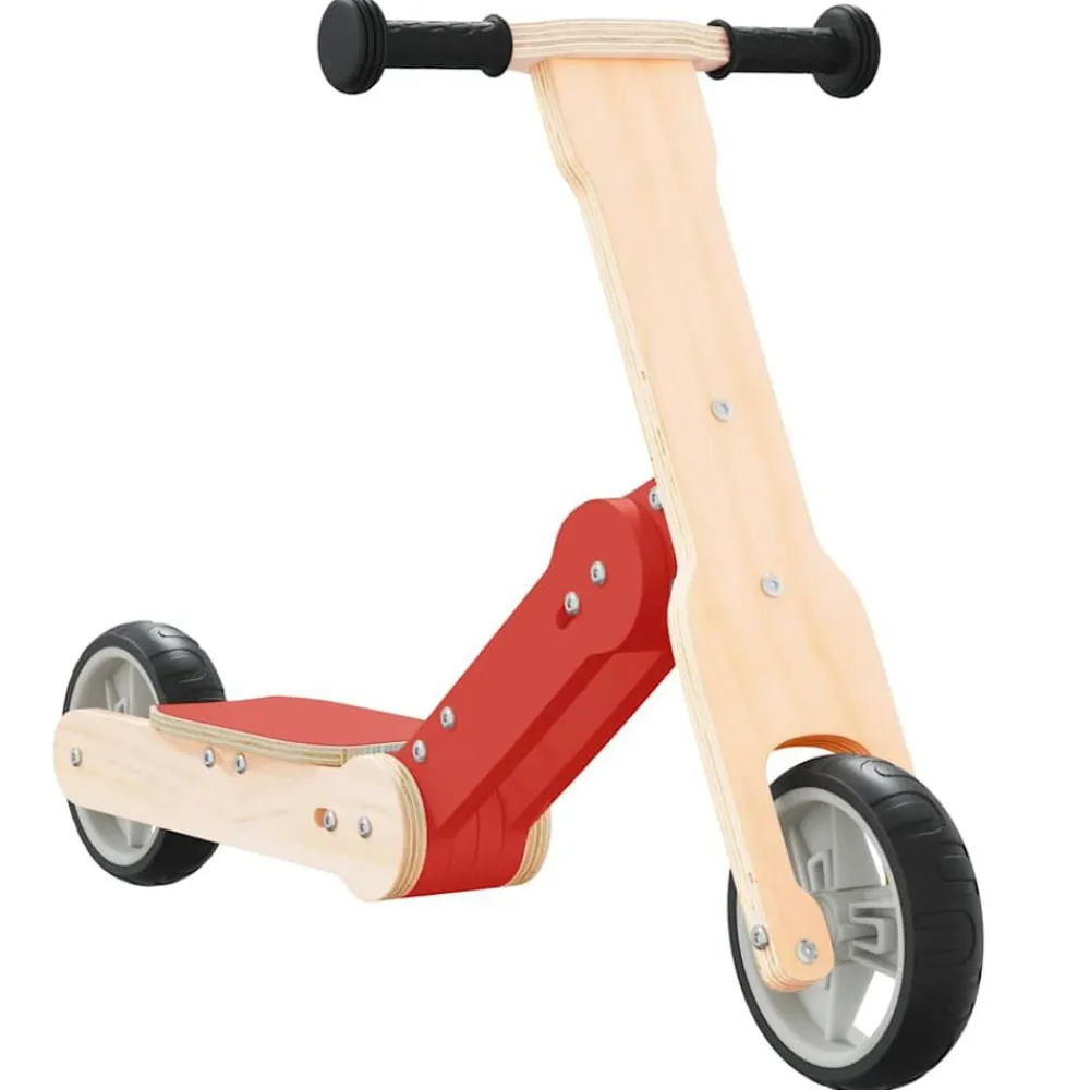 Speelgoed*vidaXL Kinderstep 2-in-1 Rood