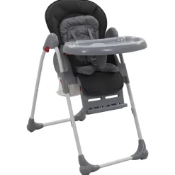 Meubelen Voor Baby'S & Peuters*vidaXL Kinderstoel hoog Grijs