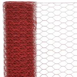 Kippengaas 25x1 m staal met PVC coating><noscript><img width=